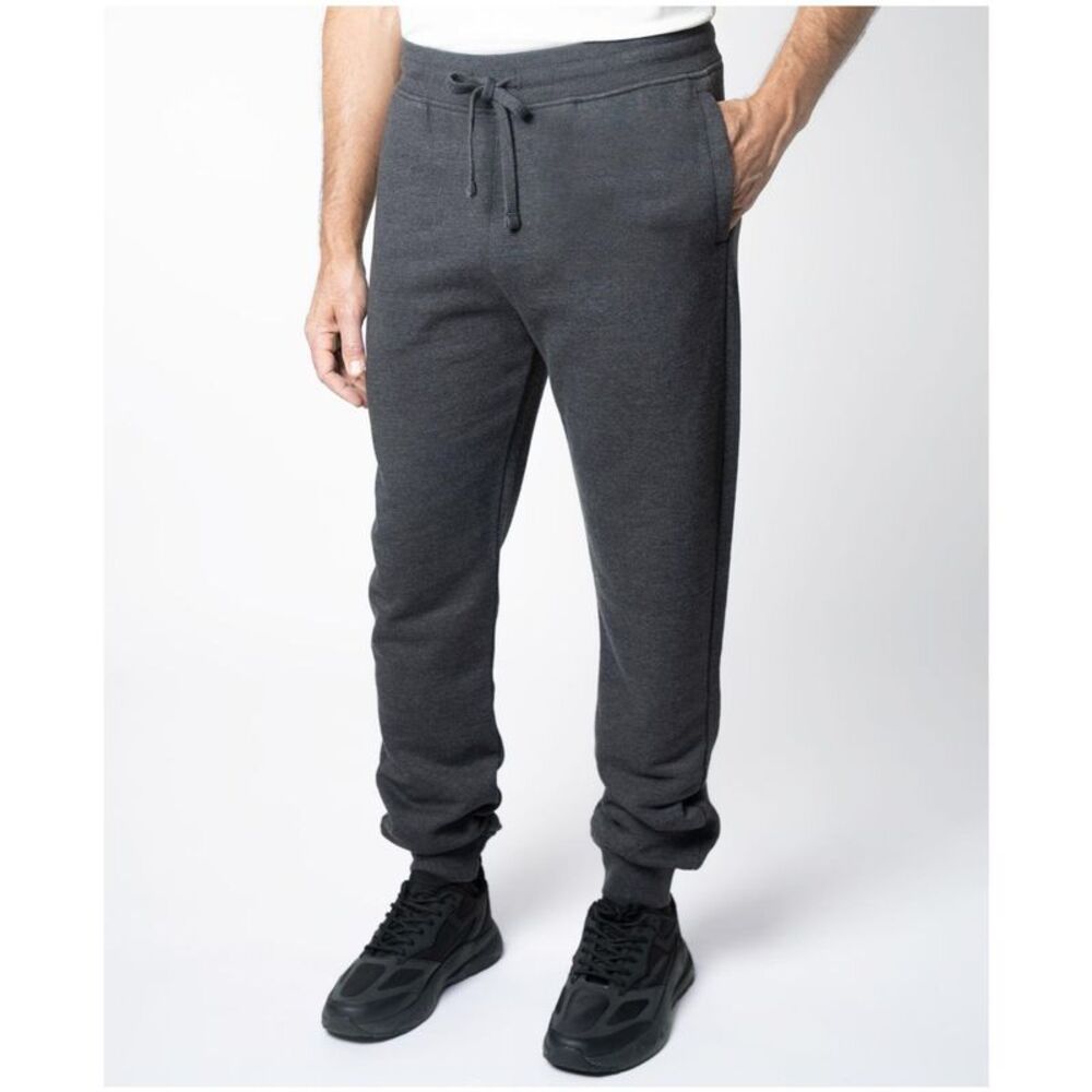 LAZER Mens Burnout Fleece Straight Leg Jogger Casual Pants, NWT
